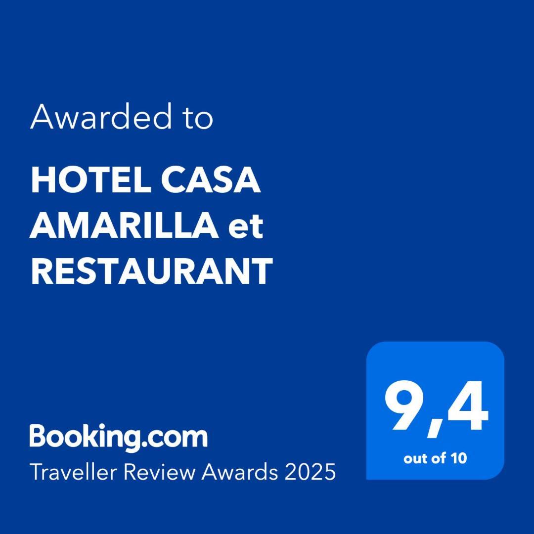 Hotel Casa Amarilla Et Restaurant ปุนตาชาเม ภายนอก รูปภาพ
